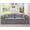 Grey, variant on Hobestluk 104" Sectional Sofa Couches 3 Seater Modular Sofa, Cloud Couch with Removable Cushion, Boneless Couch, Modular Sectional Couches for Living Room (Dark Grey)