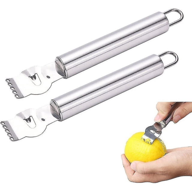 Lemon Peeler Stainless Steel, Orange Peeler, Fruit Tool - 2 Pcs