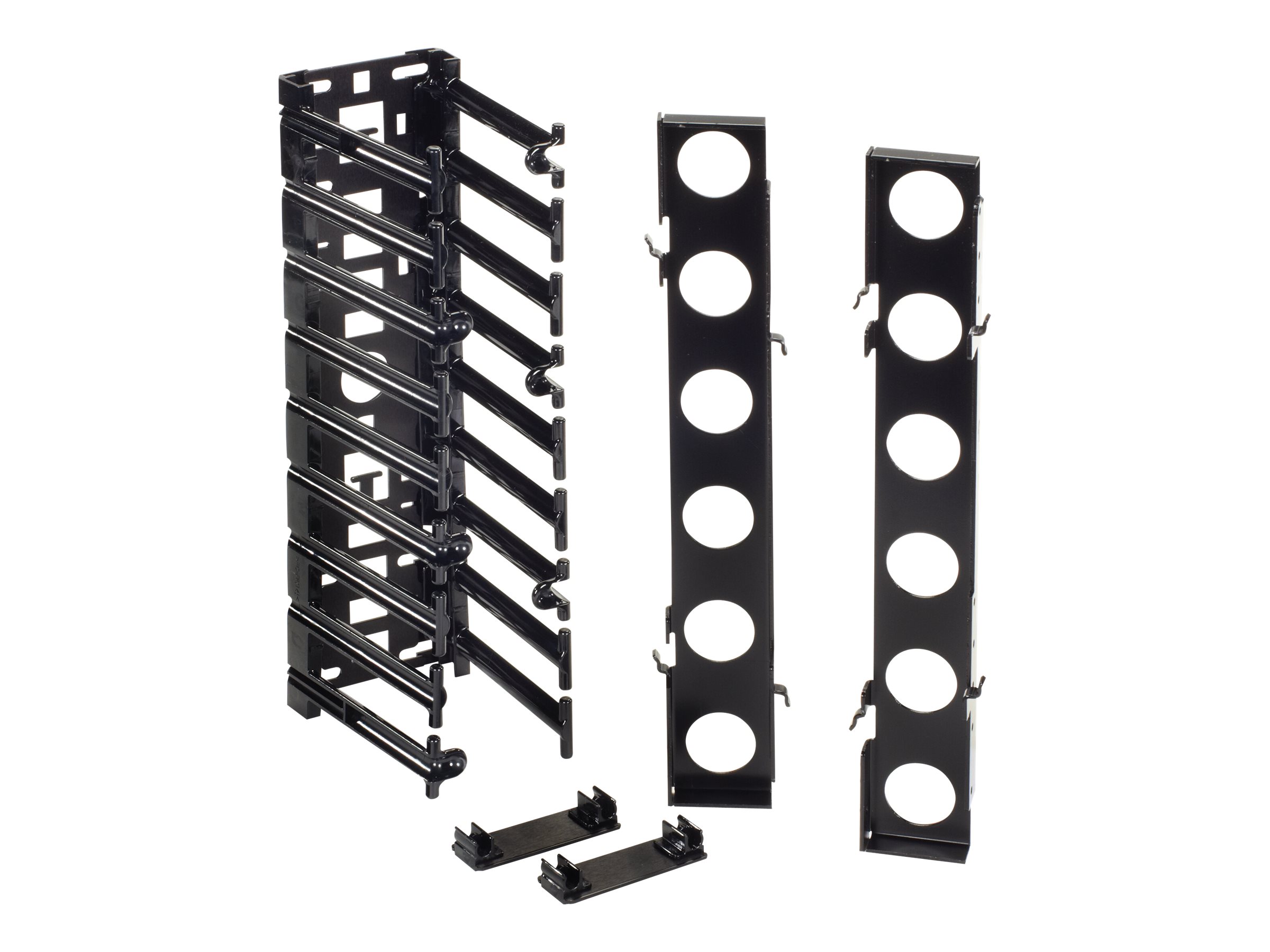 black box vertical cable management kit 3.5"w