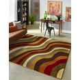 thumbnail image 2 of Rugs.com Cafe Collection Rug – 10 Ft Square Multi Medium-Pile Rug Perfect For Living Rooms, Kitchens, Entryways, 2 of 3