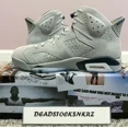 thumbnail image 2 of Ni - ke Ni - ke Air Jordan 6 Retro Georgetown CT8529 012 Men's Size 10.5, 2 of 5