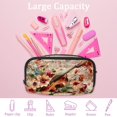thumbnail image 4 of MUOOUM Pencil Case, Flower Musical Melody Instruments Large Capacity Pencil Pouch Stationery Pen Bag, 4 of 7