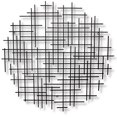 thumbnail image 1 of Cheungs 5800BK Art Mural Rond en Métal Iquara, Noir - Grand, 1 of 1