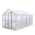 thumbnail image 1 of Greenhouse Grow Tent, 8' x 13', 20 Mil Ripstop Leno Mesh PVC Cover, Galvanized Steel Frame, Roll-up Windows, TMG-GH813, 1 of 5
