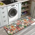 thumbnail image 3 of Multicolor Christmas Pattern Kitchen Rug Mat,Kitchen Runner Rugs Non Skid Washable,Decorative Kitchen Floor Mats for Kitchen,Sink,Laundry,17"x47.2", 3 of 7