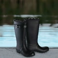 thumbnail image 4 of Pendleton Matte Classic Rubber Rain Boots Women's  8/Black, 4 of 7