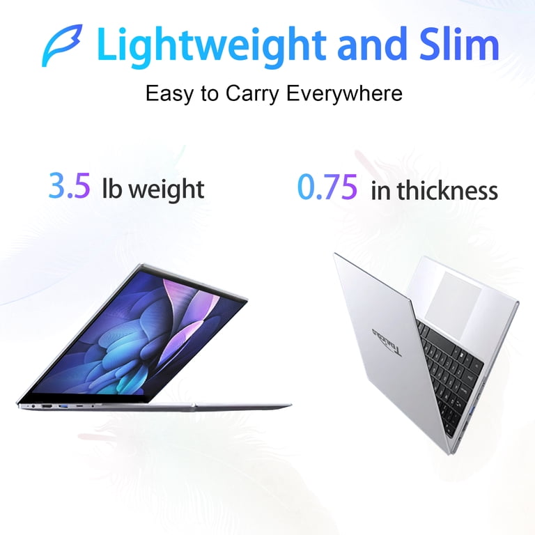 TEMLICOLO, 14.1in Windows 11 Pro Laptop, Intel Celeron N4020C, 8GB