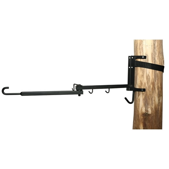 HME Strap-On Bow Hanger Steel Brown