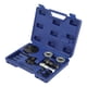 thumbnail image 1 of Extractor De Embrague De CA, Herramienta De Extracción De Embrague De Compresor De Aire De Fácil Almacenamiento De Acero Inoxidable Recubierto De Negro De Larga Duración Para ANGGREK Auto Air Conditioning Remover, 1 of 8