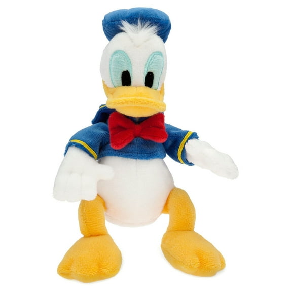 Disney Donald Duck Mini Bean Bag Animal Plush Toy, 8.00" x 4.00" x 3.00"