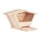 thumbnail image 3 of Casa para pájaros, nido para pájaros, suministros para mascotas, decoración, lugar cálido y protegido, madera para pájaros al aire libre. Estilo A, 3 of 8