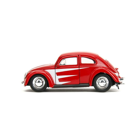 Punch Buggy 1:32 Scale 1959 Volkswagen Beetle Die-cast Car with Mini Gloves Accessory (Red), Toys for Kids and Adults