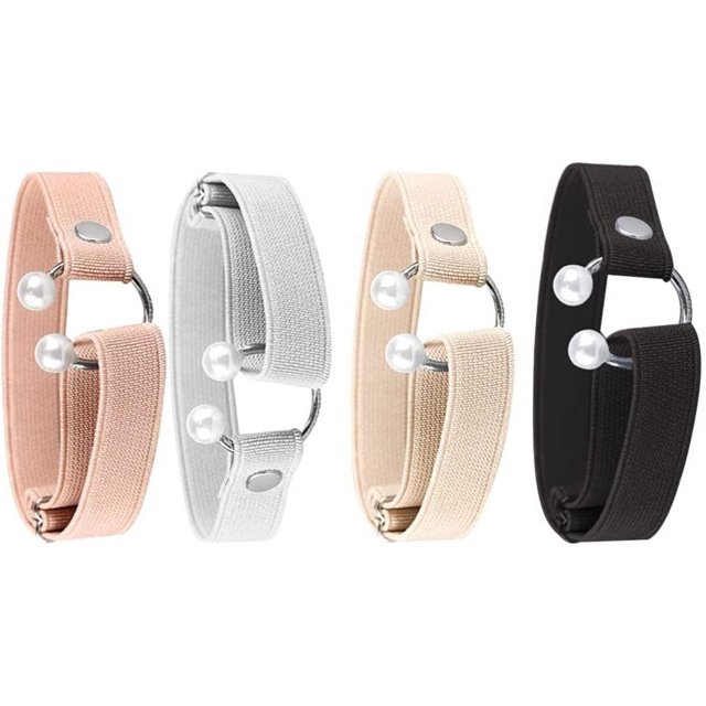 Correa de zapato desmontable para mujer, banda elástica de tacón alto, cordones de tobillo antideslizantes, accesorios de repuesto, 4 Uds.