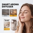 thumbnail image 4 of Smart Aromatherapy Diffuser Humidifier, Quiet Essential Oil Diffuser for Home, 1 Device with LED Light, Adjustable Mist, Relaxation Aroma, 4 of 5