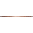 thumbnail image 3 of Ekena Millwork 36"OD x 13 7/8"ID x 3/8"T Eleanor Wood Fretwork Pierced Ceiling Medallion, Walnut, 3 of 3