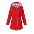 thumbnail image 1 of lionlar Chandail à Capuchon Veste Douce Imperméable Extérieure Taille S Rouge, 1 of 4
