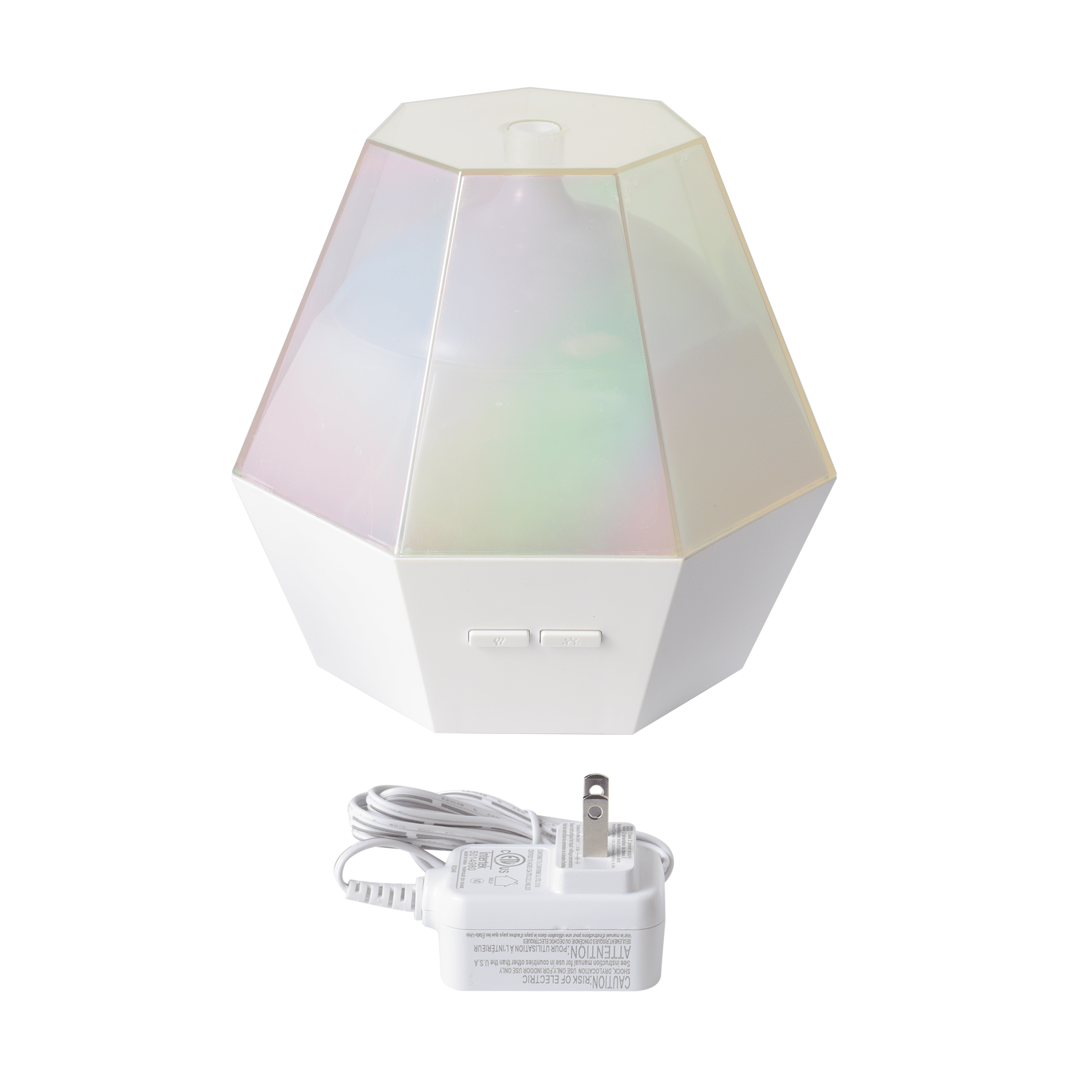 Mainstays Cool Mist Ultrasonic Oil Diffuser, Iridescent, 300 mL