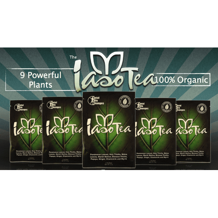 Iaso Tea 5 Packs,Lose Weight, Burn Fat, Build Lean Muscle, Best