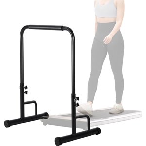 Poignée de la poignée seulement, compatible avec les pads de marche 30.7'' large, hauteur de la main Max 39.37'', Barre de parallettes, Base antidérapante, Assemblage sans outil