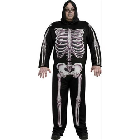 Skeleton Adult Costume 44-52