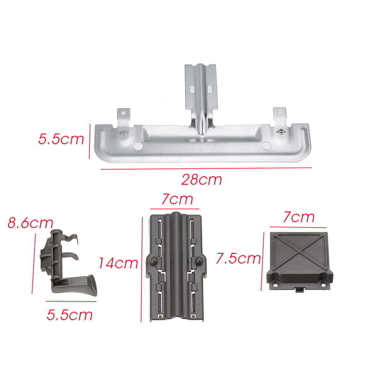 12X Rack Adjuster Set For Whirlpool Dishwasher AP5957560 PS10065979 W10250159 
