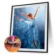 thumbnail image 2 of Cuadros Decorativos Ballet Girl 5D DIY Diamond Painting Kits Full Round Drill Wall Decor (sz2535) Likrtyny embutido en tela, 2 of 8