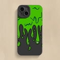 thumbnail image 1 of Funda de teléfono de arte de grafiti de pintura caliente para iPhone 13, 12, 11, 14 Pro Max, X, XR, XS, 8, 7 Plus, protección de lente completa, cubierta de silicona a prueba de golpes Fivean unisex, 1 of 2