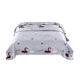 thumbnail image 4 of Ohufall Couette Rafraîchissante Couette de Lit Couette en Coton Couette Légère Literie d'Été Couette Lavable Insert de Couette Portable Ensemble Cadeau de Luxe Rentrée des Classes, 4 of 4