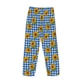 thumbnail image 5 of Xecao Sunflowers Men's Straight Lounge Pajama Pants: The Ultimate in Comfortable Sleepwear, 5 of 9