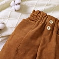 thumbnail image 7 of Ydojg Toddler Kids Casual Corduroy Pants Baby Boys Girls Waist Fit Basic Pants For 12-18 Months, 7 of 7