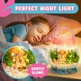 thumbnail image 3 of Freecat Light Up Unicorn Terrarium Kit, Unicorn Toys for Girls, DIY Art Crafts Christmas Birthday Gifts for Kids Girls 3 4 5 6 7 8+, 3 of 9