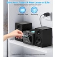thumbnail image 4 of Sistema estéreo Greadio con reproductor de CD/casetes Boombox de 40 W, 4 of 8