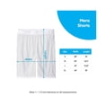 thumbnail image 6 of The Simpsons Men's Basketball Shorts, Classic Printed Mesh Bart Simpson Shorts White - M, 6 of 6