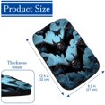 thumbnail image 4 of Bats Soft Comfortable Furry Printed Car Armrest Pad Cover Accessory 12.5x8.2 Inch, 4 of 6