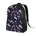 thumbnail image 6 of Easygd Retro Rabbit Flower Versatile and Stylish Backpack: Comfort, Storage, and Durability for College,Work, Travel, and Everyday Use, 6 of 8