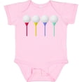 thumbnail image 3 of Inktastic Rainbow Golf Tees Boys or Girls Baby Bodysuit, 3 of 5