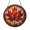 Acrylic 3.5 Inch, variant on Warm Tone Maple Leaf Stained Glass Window Panel, Classic Autumn Nature Home Decoration