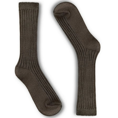 

LECHERY Women s Brown Ribbed Knee-Highs (1 Pair) - One Size Brown