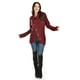 thumbnail image 4 of Sueter envolvente Roman Fashion /Juvenil, 100 (Vino) vino CH, 4 of 5