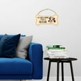 thumbnail image 5 of Dog Bone Sign, Wood, It's Not A Home Without An Aussie (Australian Shepherd), 10" x 5" Wood Dog Breed Sign, 5 of 8