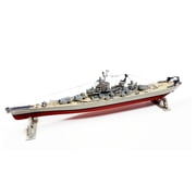 Atlantis Models H369 Uss Iowa Bb-61 Big Battleship Plastic Model 1/535
