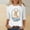 #0100-Blue, variant on Fashion Printed Crewneck Tops for Women, Casual Dolman Sleeve Blouses with Easter Themed Pattern, Breezy 3/4 Length Tees, Versatile Shirts for Spring or Holiday Wear Gift