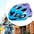thumbnail image 1 of Casco de bicicleta para niños, transpirable, ajustable y ligero. Casco de ciclismo seguro. Azul púrpura, 1 of 8