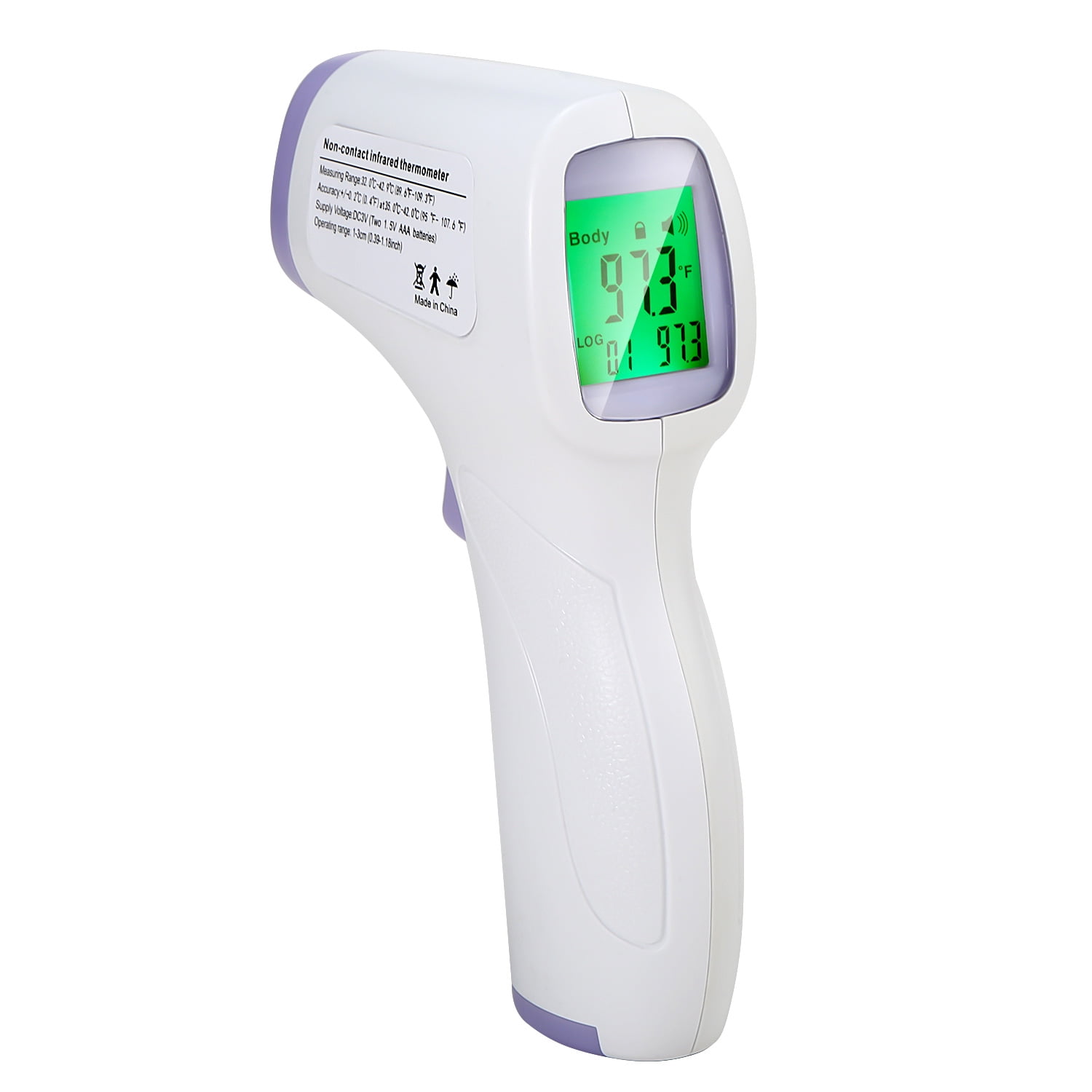 Medical Grade 3 in 1 Non Contact Digital LCD Infrared Forehead Thermometer GP300 