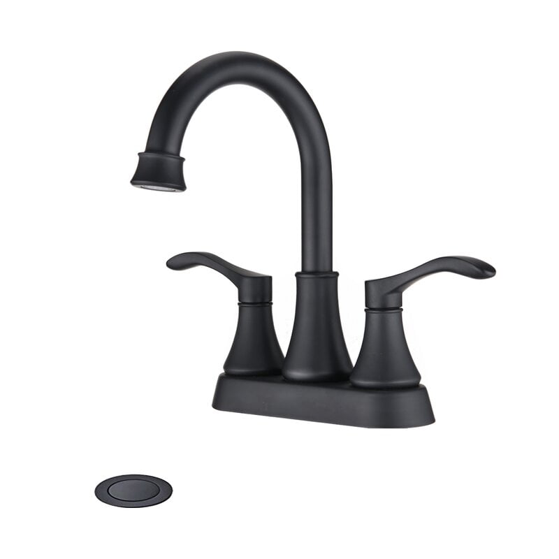 fontaine4つ MOEN Korek 2 Handle 4-Inch Centerset Bathroom Sink Faucet