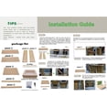 thumbnail image 5 of Comedero de madera natural para conejos, una solución versátil que incorpora cuencos de acero inoxidable y caja de arena para conejos y cobayas, 5 of 5