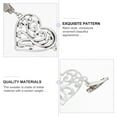 thumbnail image 3 of 4Pcs All-match Scarf Buckle Fashion Silk Scarf Buckle Heart Sweater Shawl Clips, 3 of 8