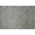 thumbnail image 2 of Alora Decor Makalu 8' x 10' Geometric/Solid Gray/Natural Hand-Tufted Area Rug, 2 of 4