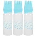 thumbnail image 1 of botellas de tinte de colores para el cabello, aplicador de peluquería con escala, para salón en casa (azul), 1 of 5