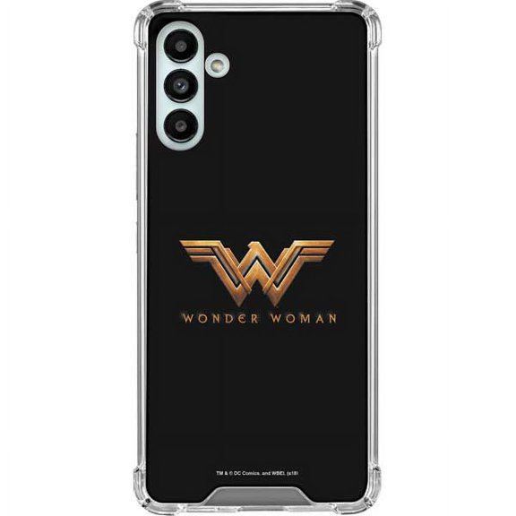 Skinit DC Comics Wonder Woman Gold Logo Galaxy A13 5G Clear Case